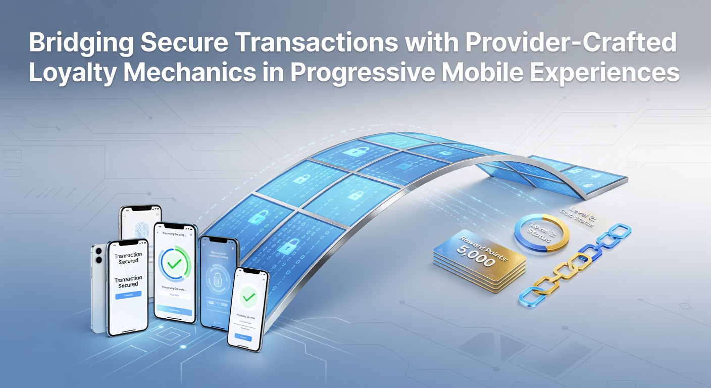 Veilige mobiele transacties en loyaliteitsmechanismen in progressieve apps