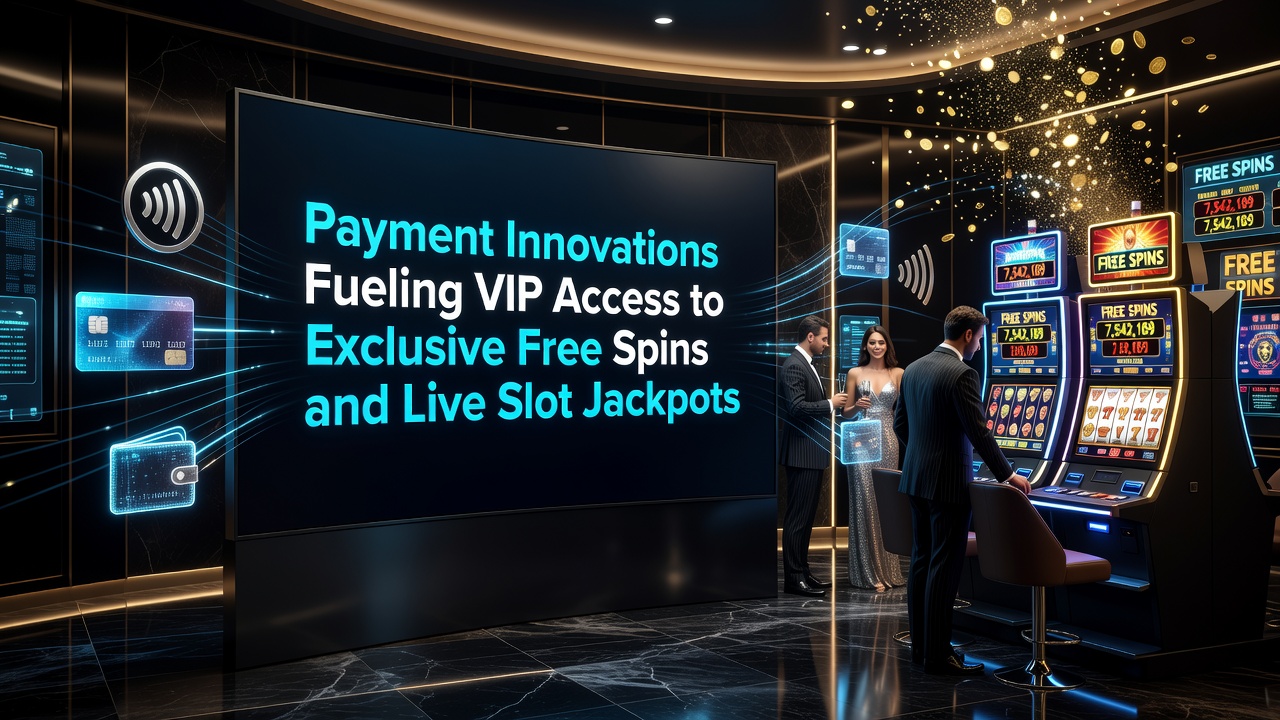 Innovatieve betalingsoplossingen die VIP-spelers toegang geven tot exclusieve free spins en jackpots in live slots