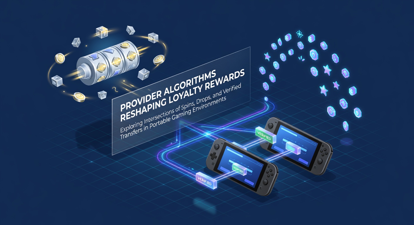 Illustratie van algoritmes die spins en drops beheren in mobiele slotomgevingen