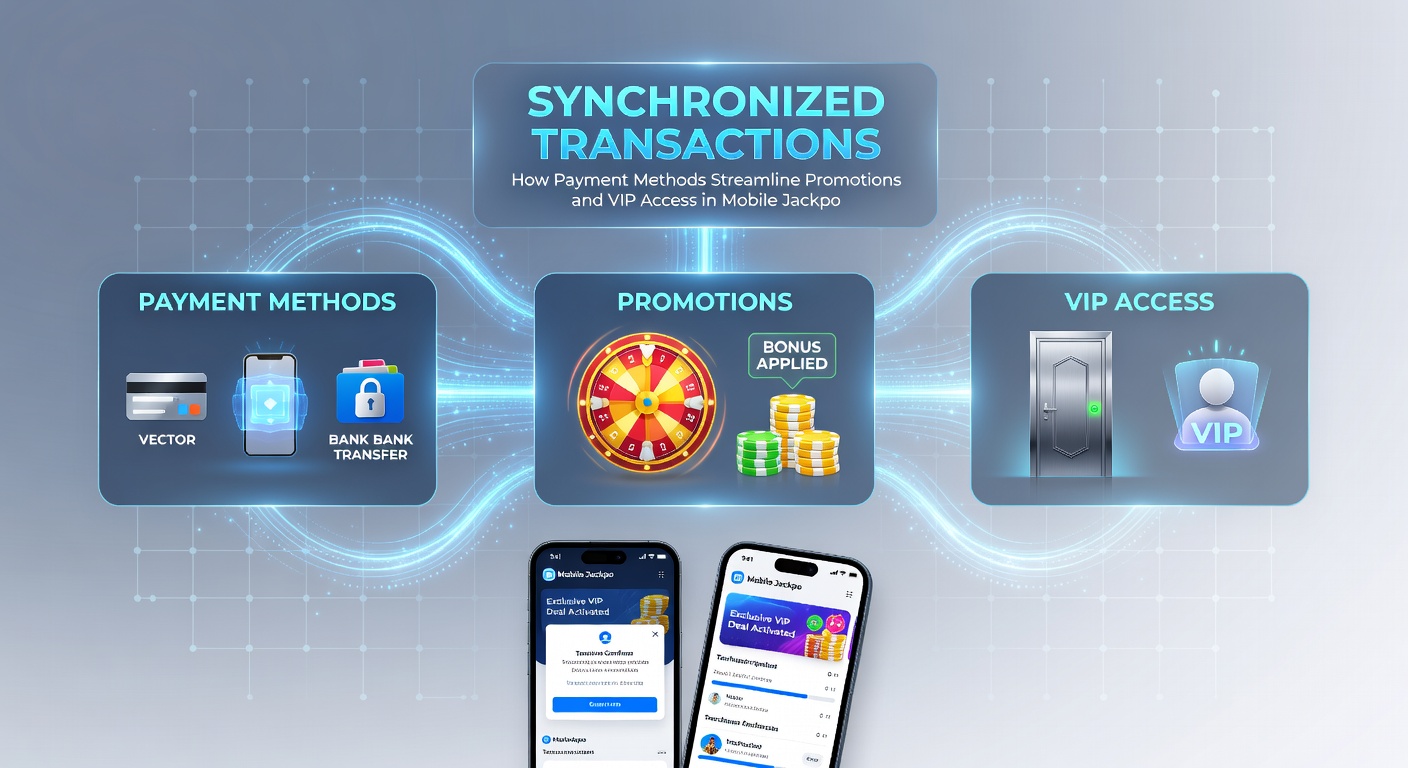 VIP-toegang en promoties geactiveerd door gesynchroniseerde mobiele betalingen in jackpot slots